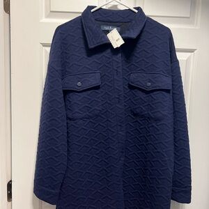 Simply Southern Quilted Navy Utility Jacket